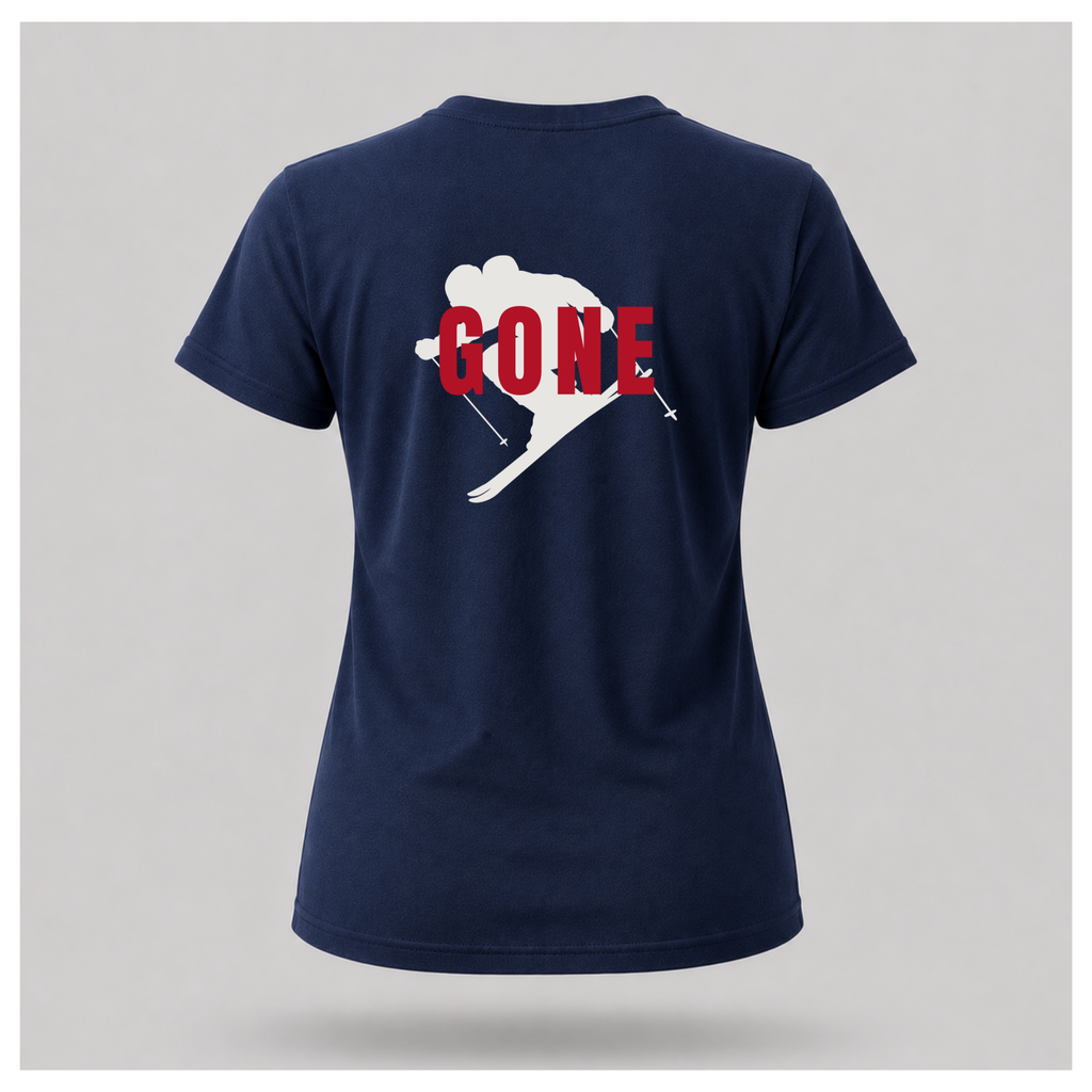 Gone Skiing Tee - Out Of Hours