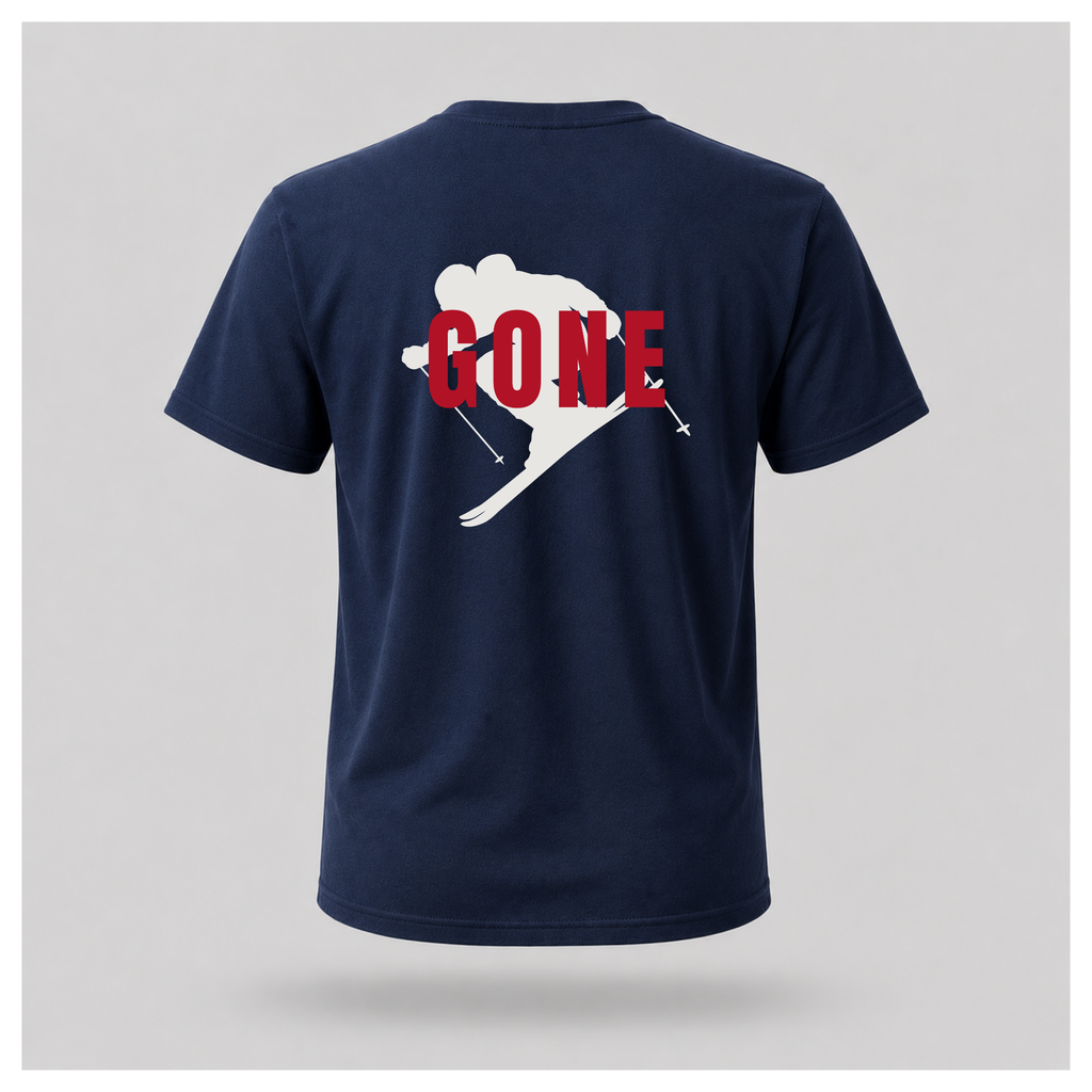 Gone Skiing Tee - Out Of Hours
