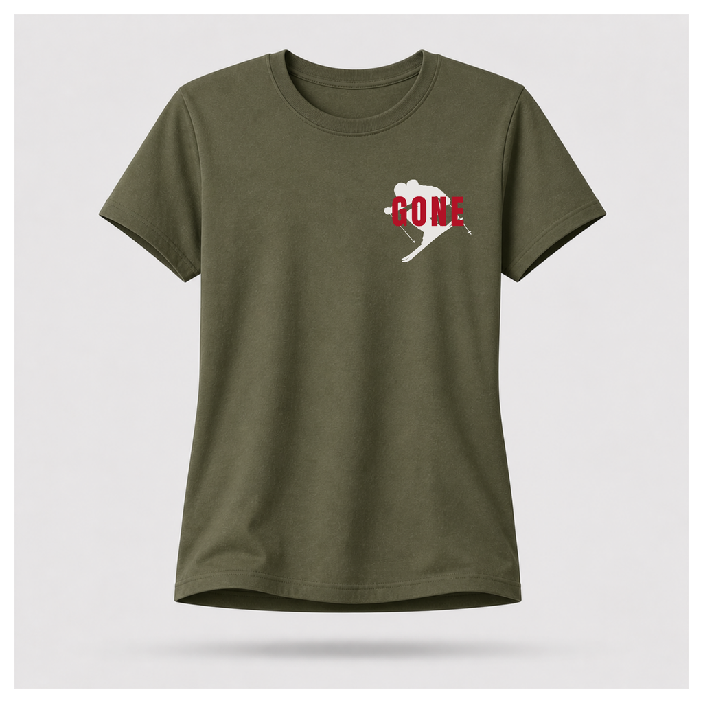 Gone Skiing Tee - Out Of Hours