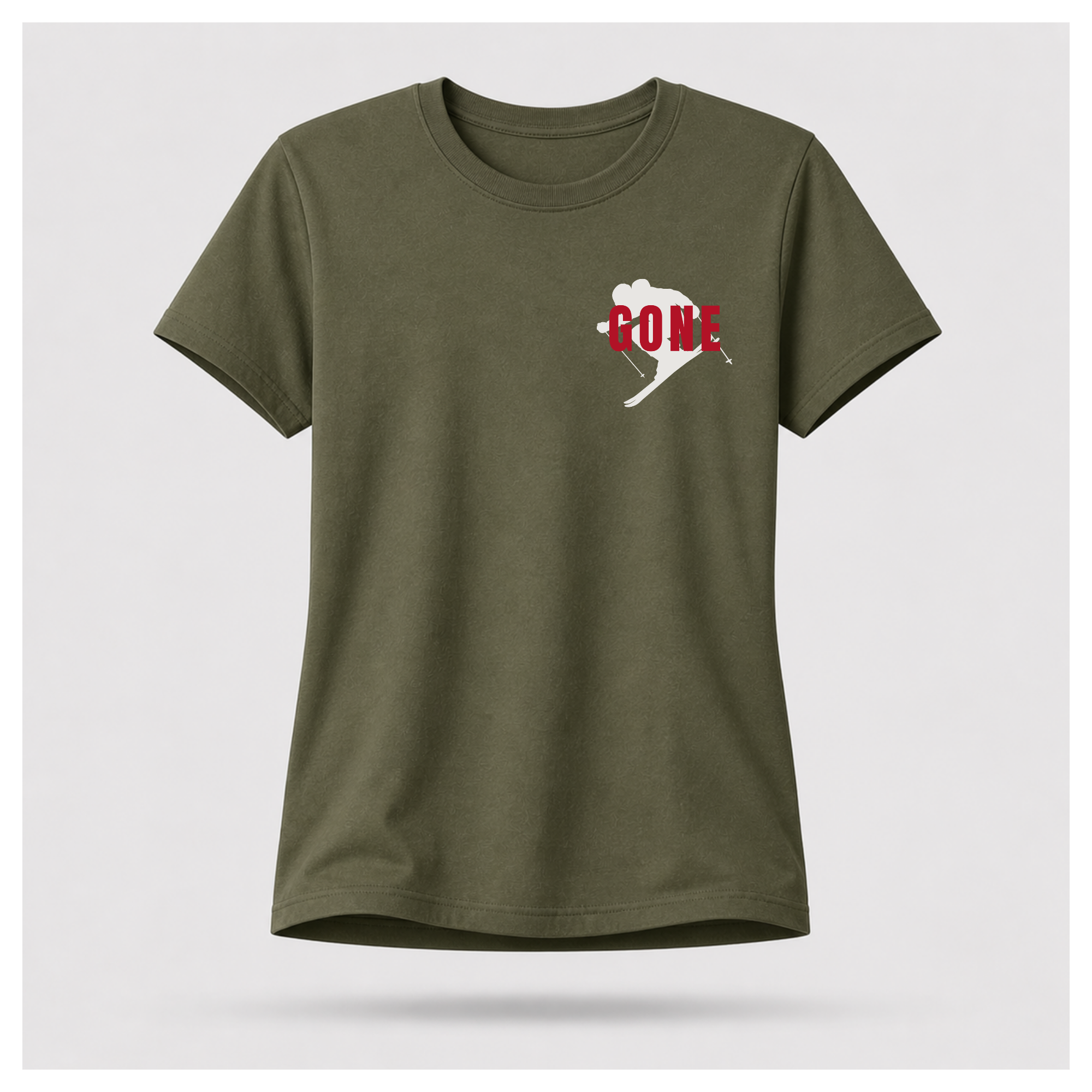 Gone Skiing Tee - Out Of Hours