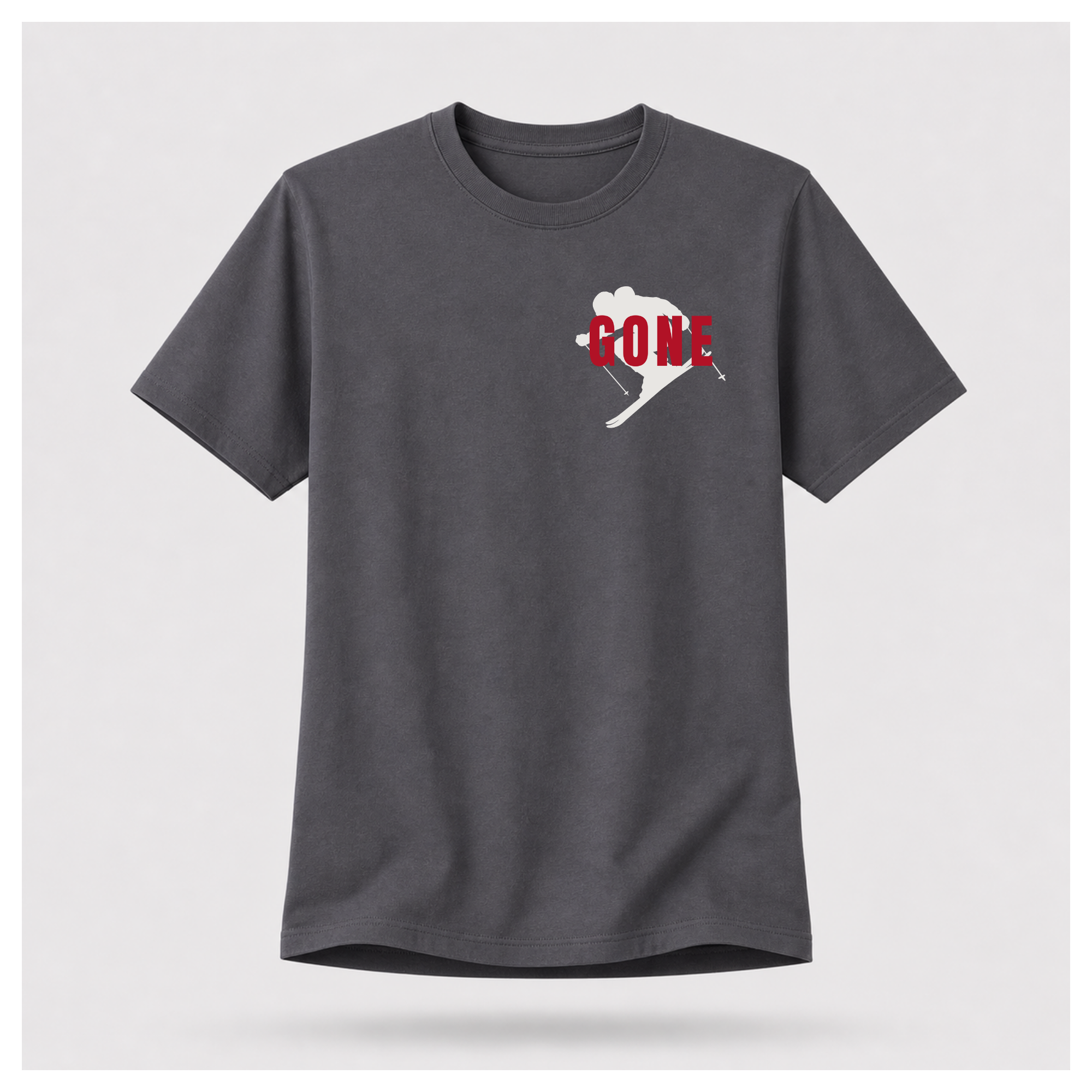 Gone Skiing Tee - Out Of Hours
