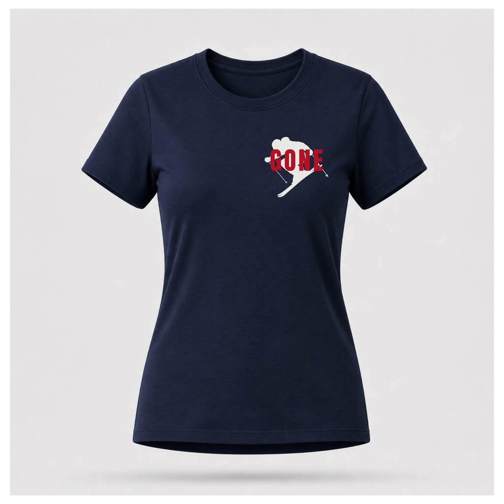 Gone Skiing Tee - Out Of Hours