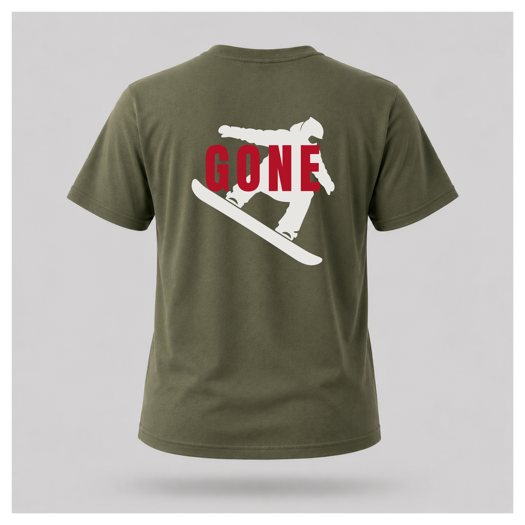Gone Snowboarding Tee - Out Of Hours