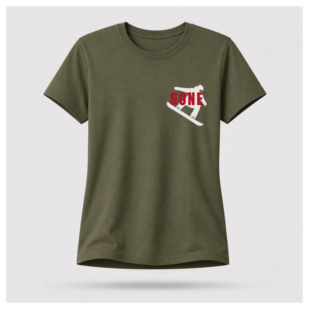 Gone Snowboarding Tee - Out Of Hours