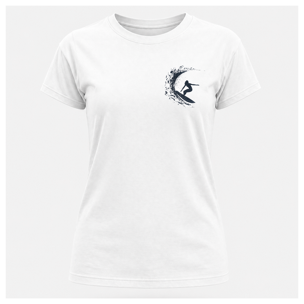 Gone Surfing (black design) Tee — Out of Hours