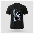 Gone Surfing (blue design) Tee — Out of Hours