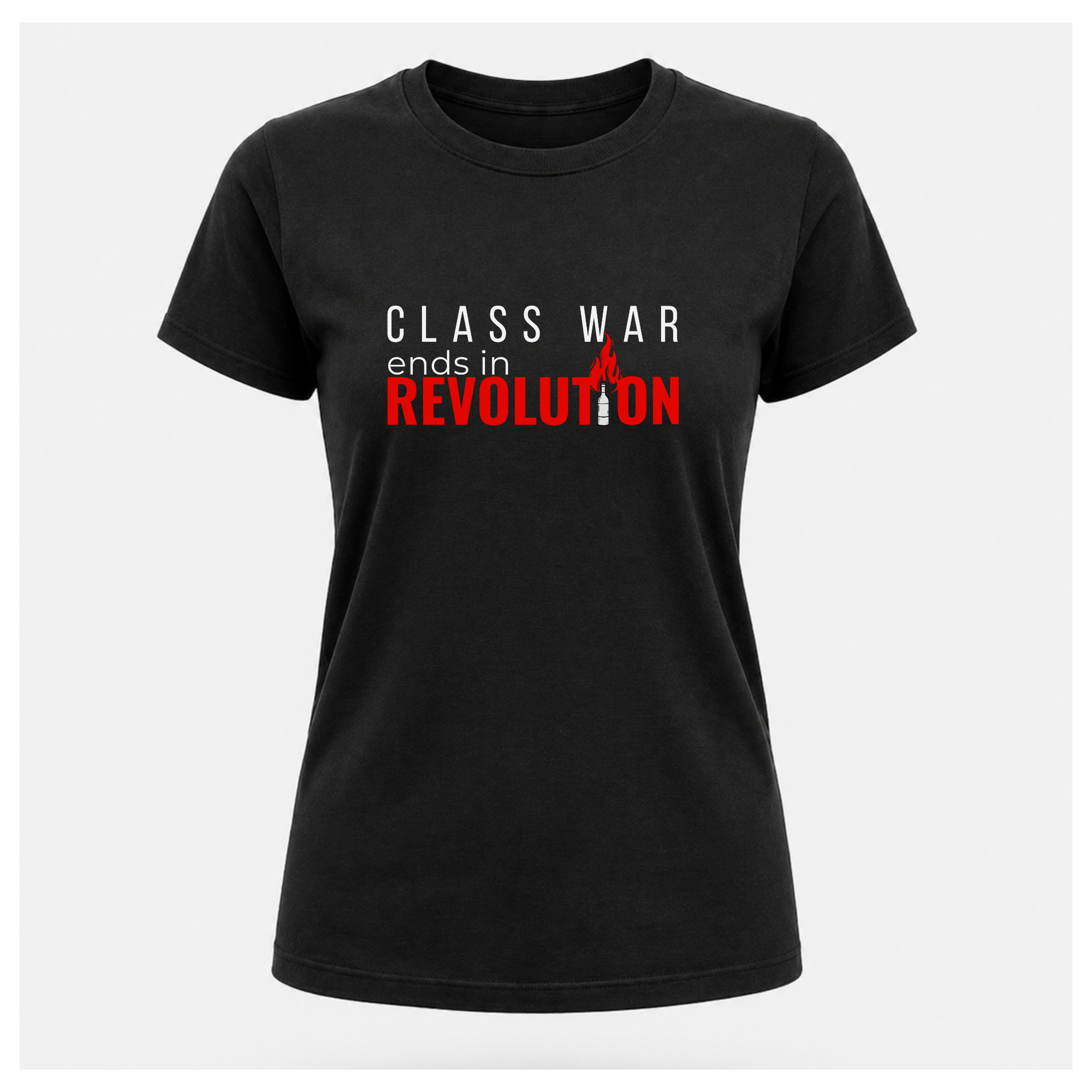Class War Ends In Revolution Tee — Protest & Peace