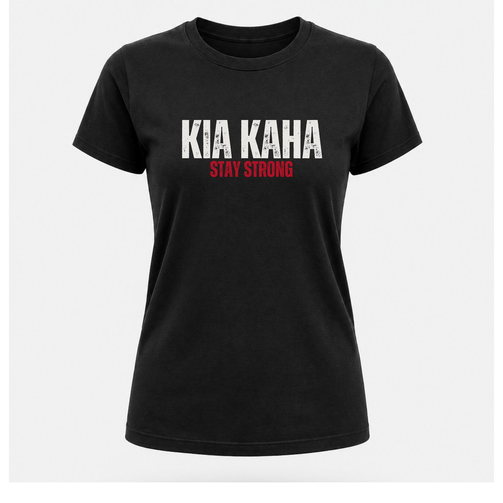 Kia Kaha Māori Stay Strong Tee — Culture Cult