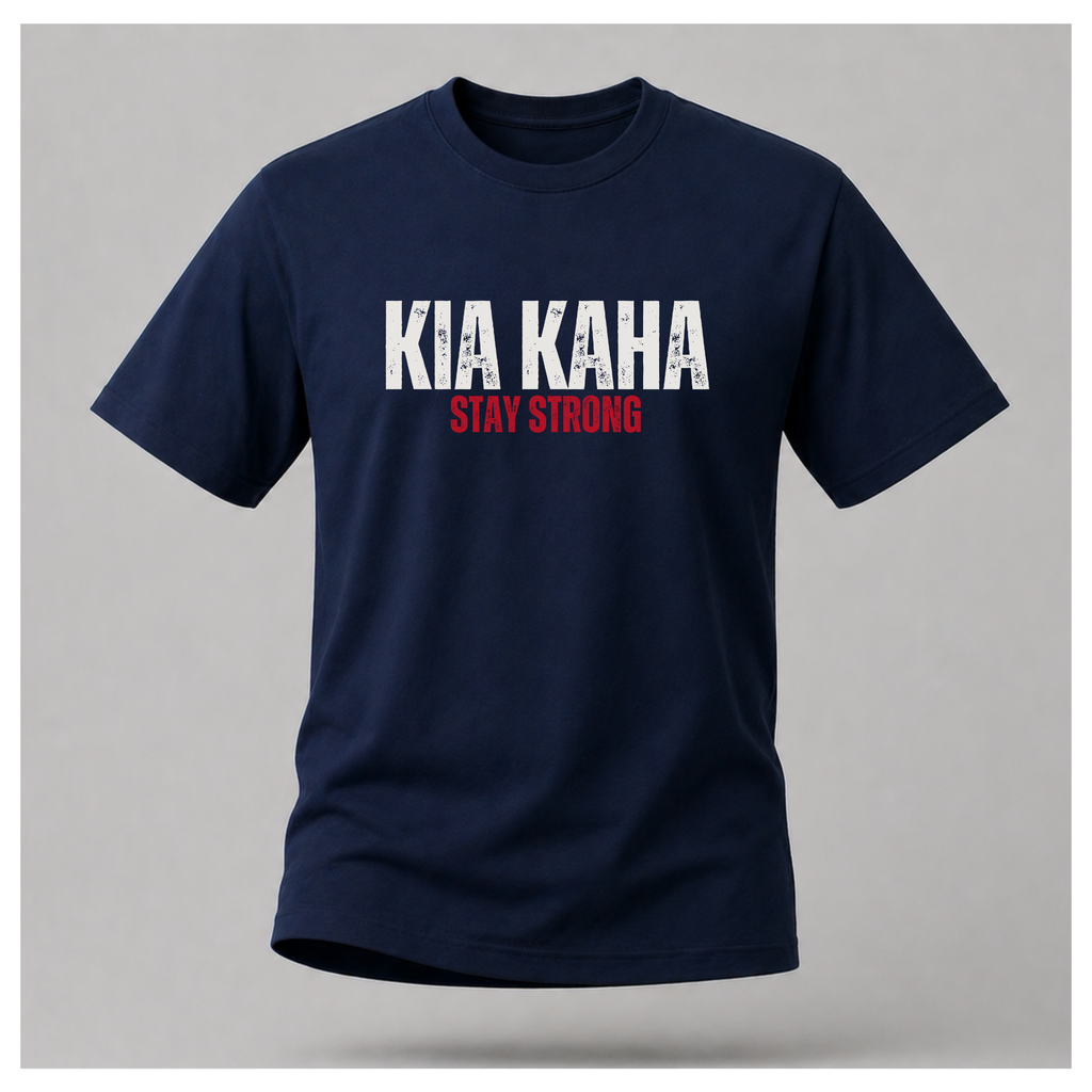 Kia Kaha Māori Stay Strong Tee — Culture Cult