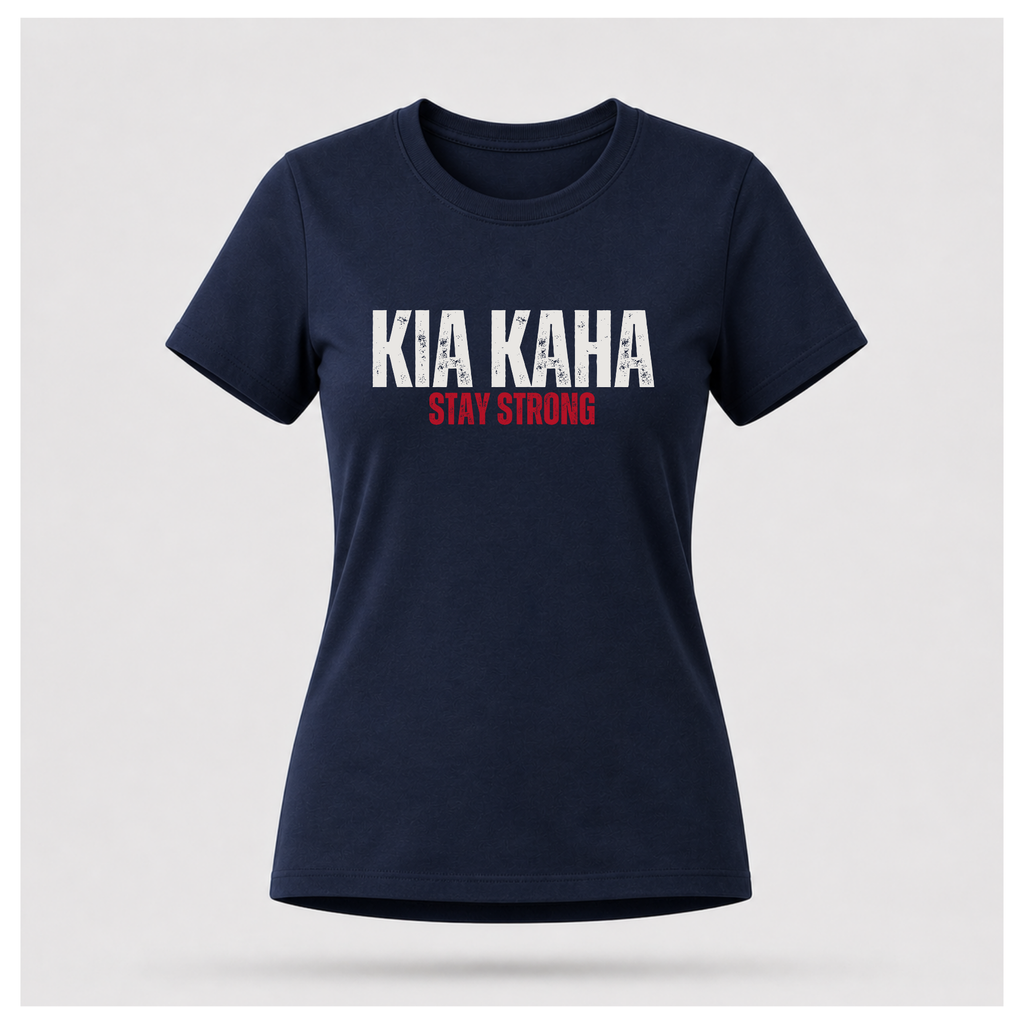 Kia Kaha Māori Stay Strong Tee — Culture Cult