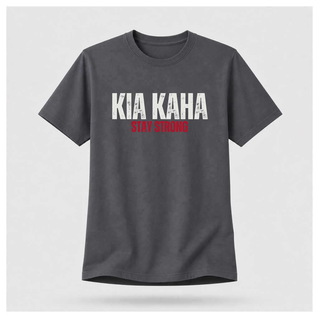 Kia Kaha Māori Stay Strong Tee — Culture Cult