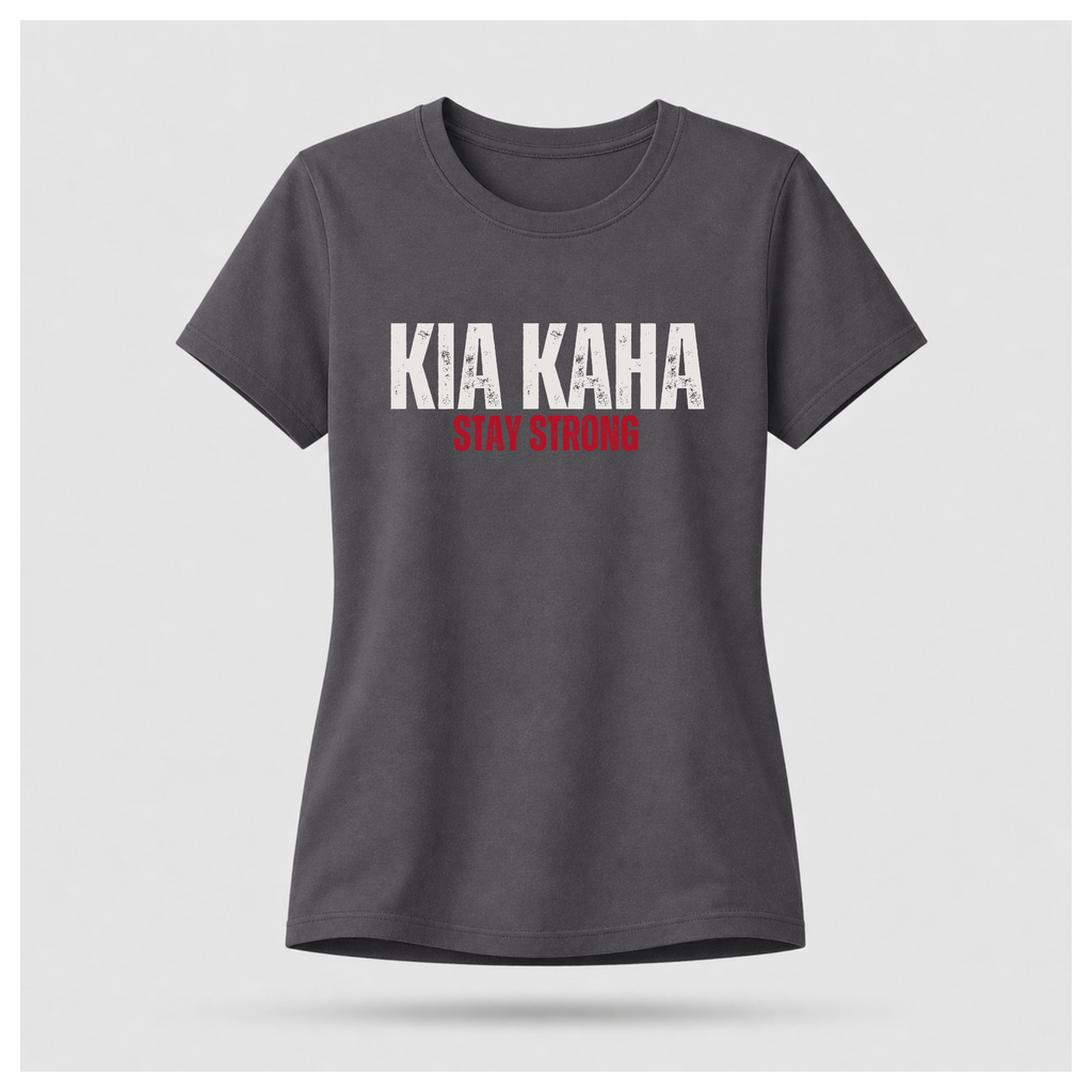 Kia Kaha Māori Stay Strong Tee — Culture Cult