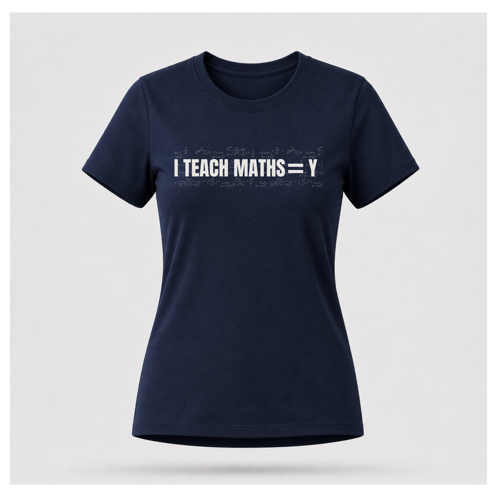 I Teach Maths = Y Tee — Work Wear | Sass & Sarcasm
