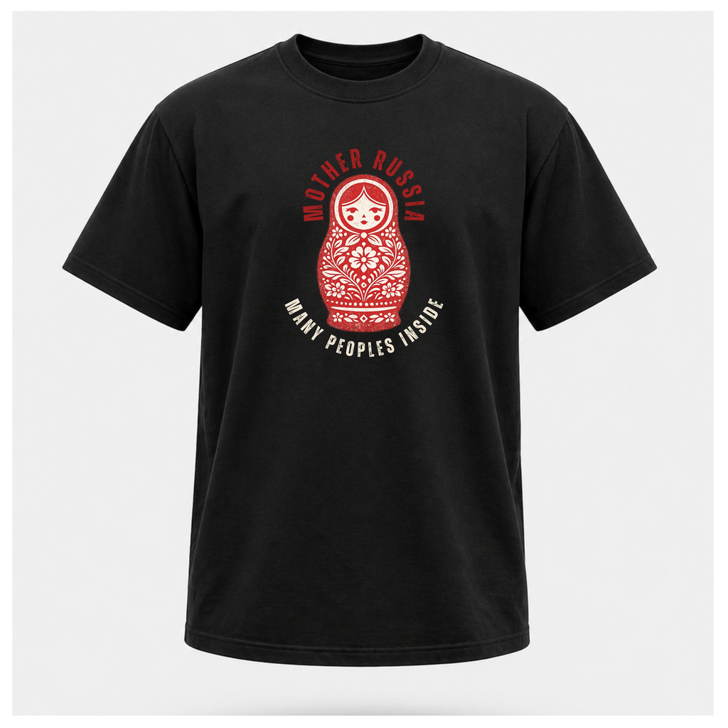 Matryoshka many peoples inside Tee — Culture Cult