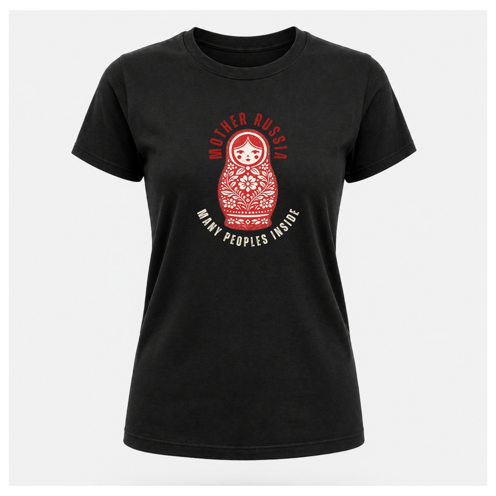 Matryoshka many peoples inside Tee — Culture Cult