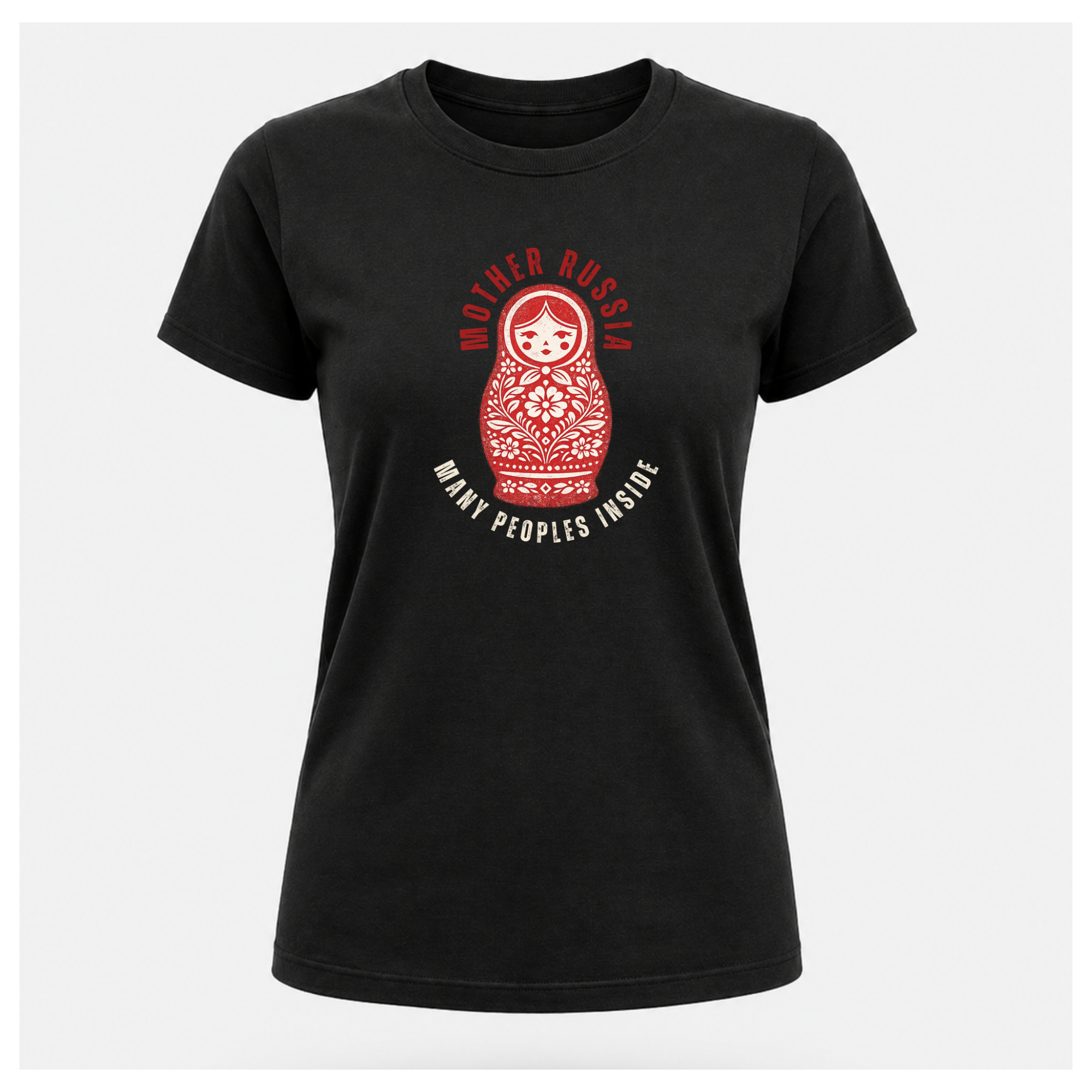 Matryoshka many peoples inside Tee — Culture Cult