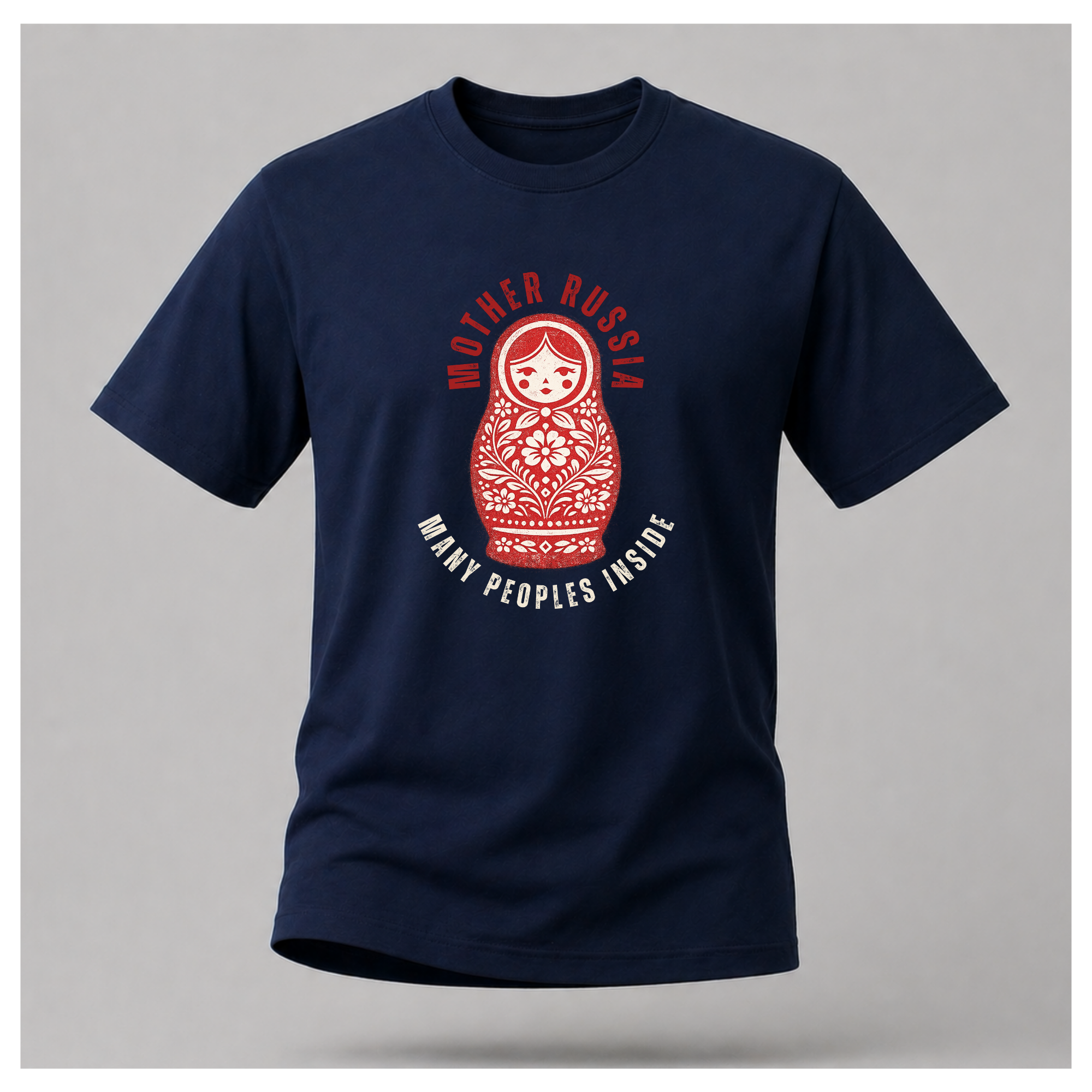 Matryoshka many peoples inside Tee — Culture Cult