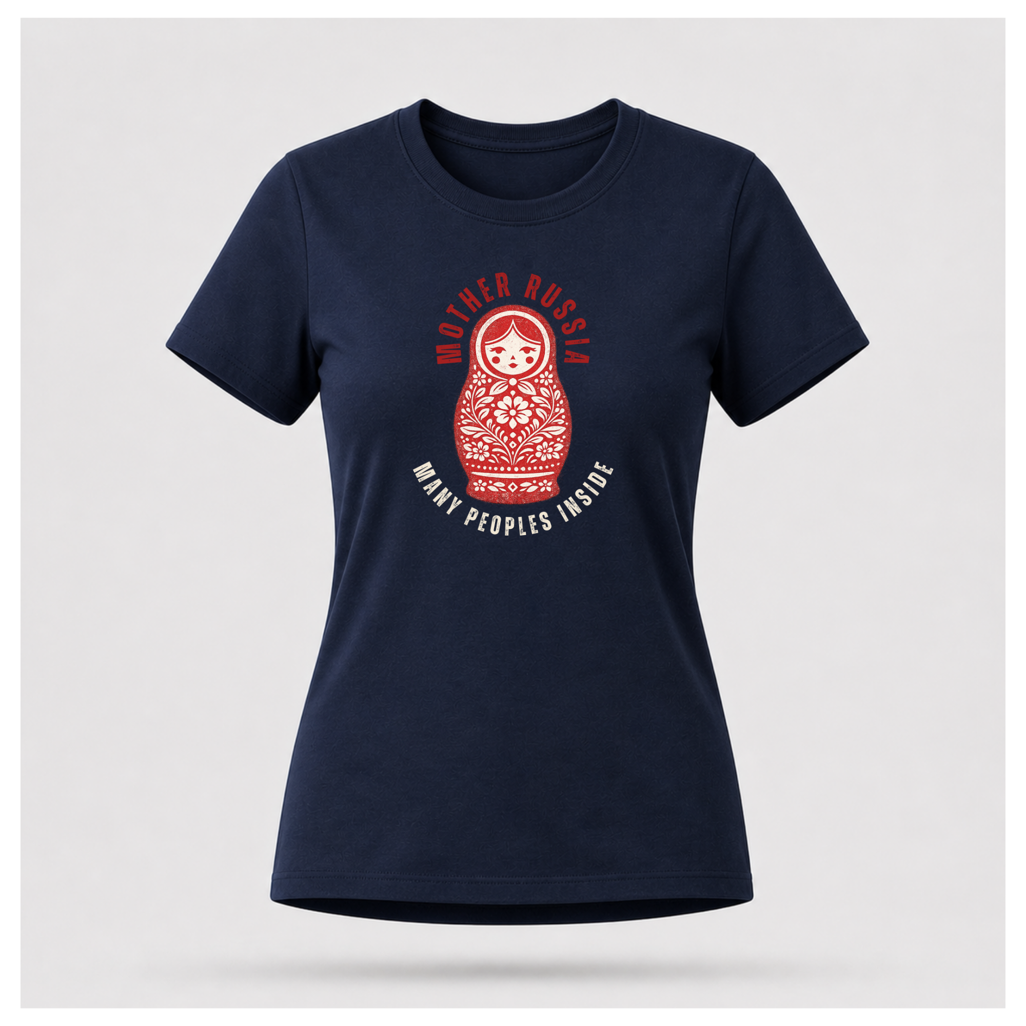 Matryoshka many peoples inside Tee — Culture Cult