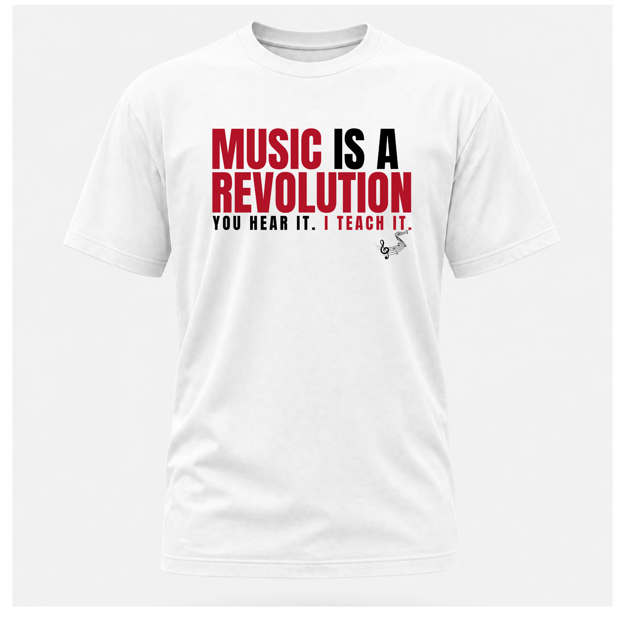 Music Is a Revolution Tee — Work Wear