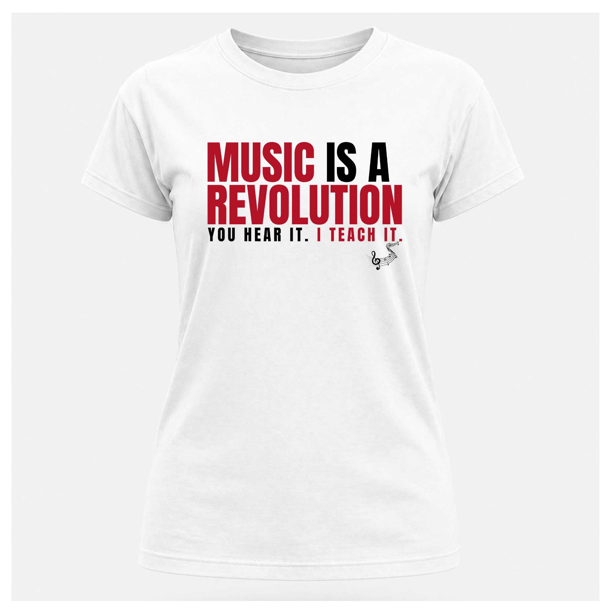 Music Is a Revolution Tee — Work Wear