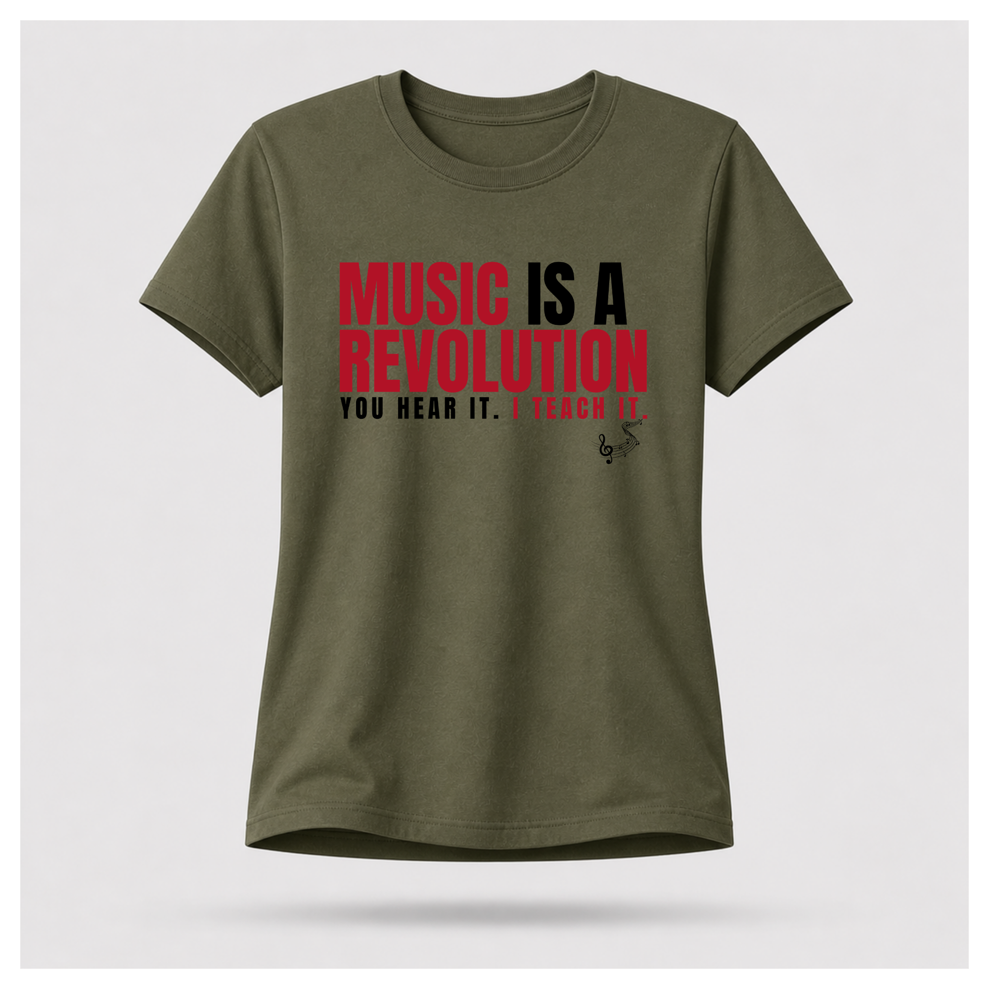 Music Is a Revolution Tee — Work Wear