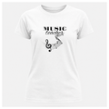 Music Teacher Treble Clef & Musical Notes Tee –  Work Wear