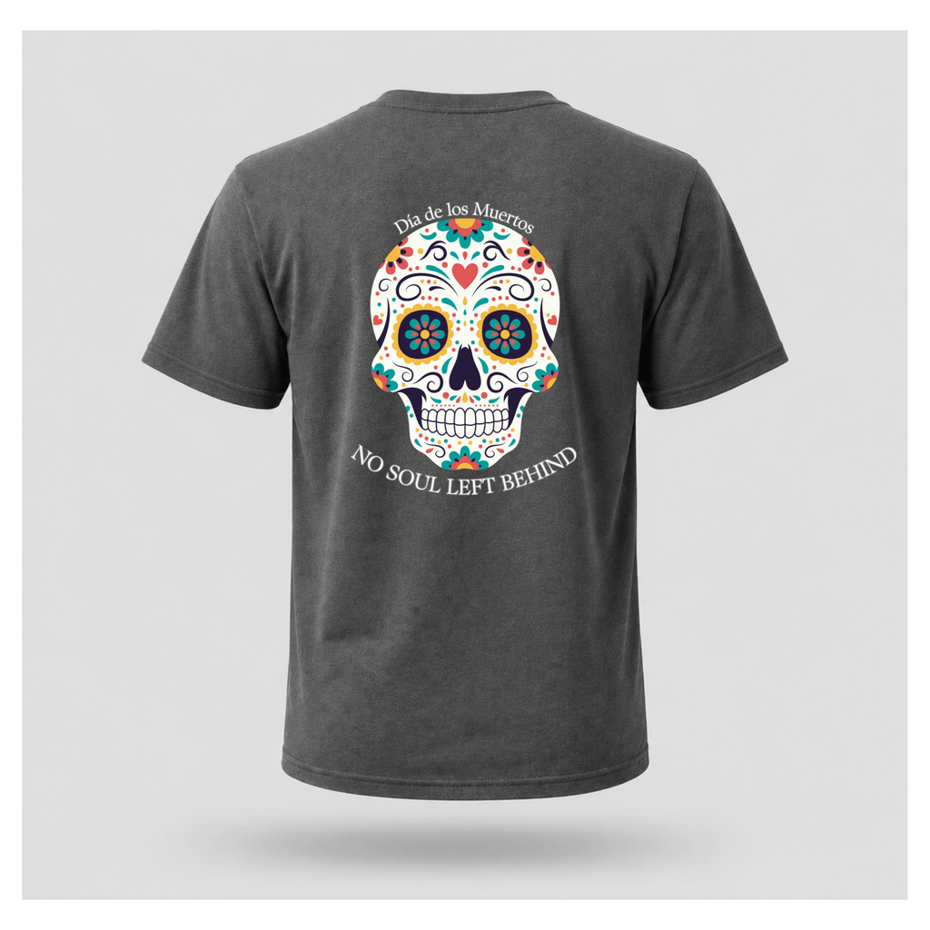 No Soul Left Behind Día de los Muertos Calavera Tee - Culture Cult