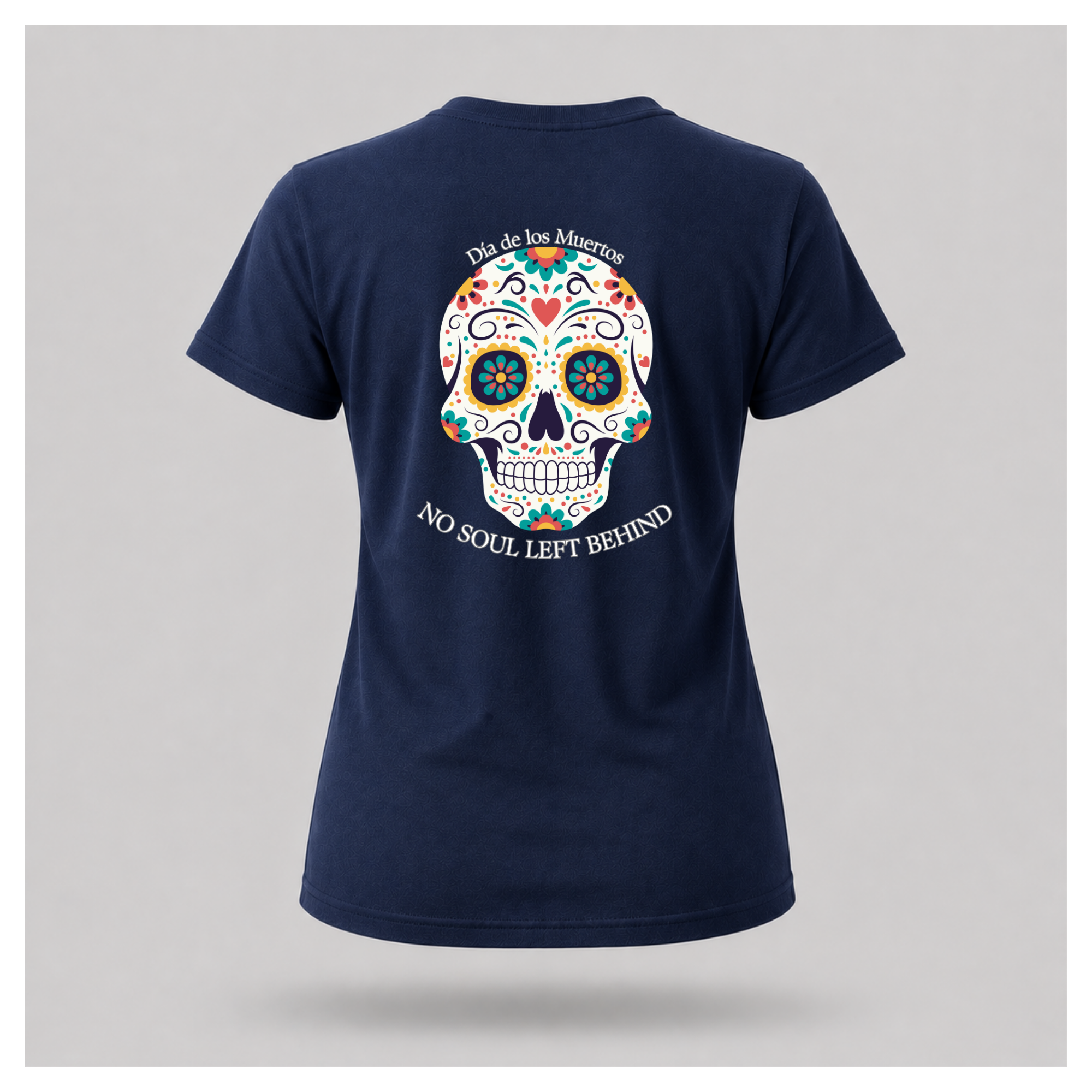 No Soul Left Behind Día de los Muertos Calavera Tee - Culture Cult