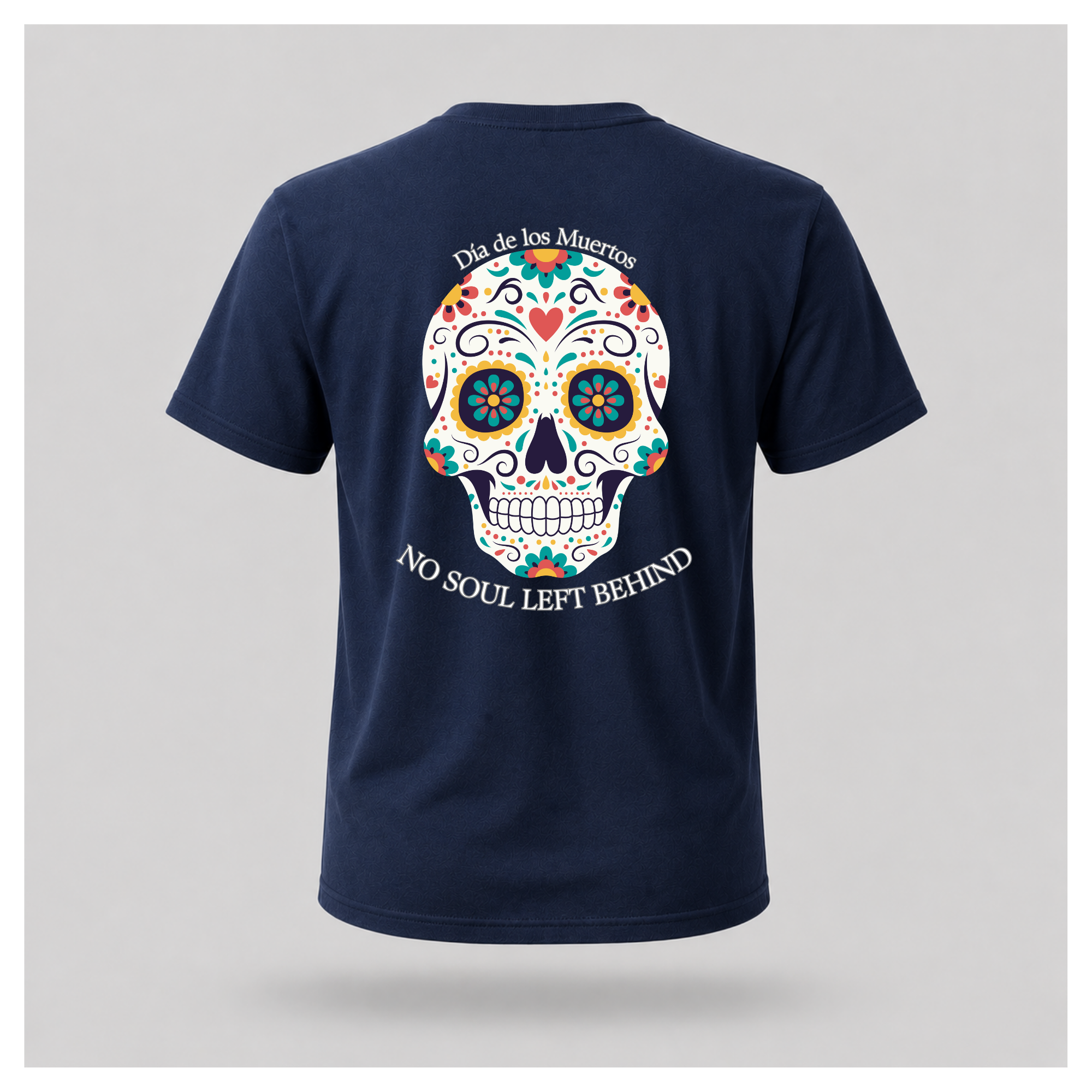 No Soul Left Behind Día de los Muertos Calavera Tee - Culture Cult