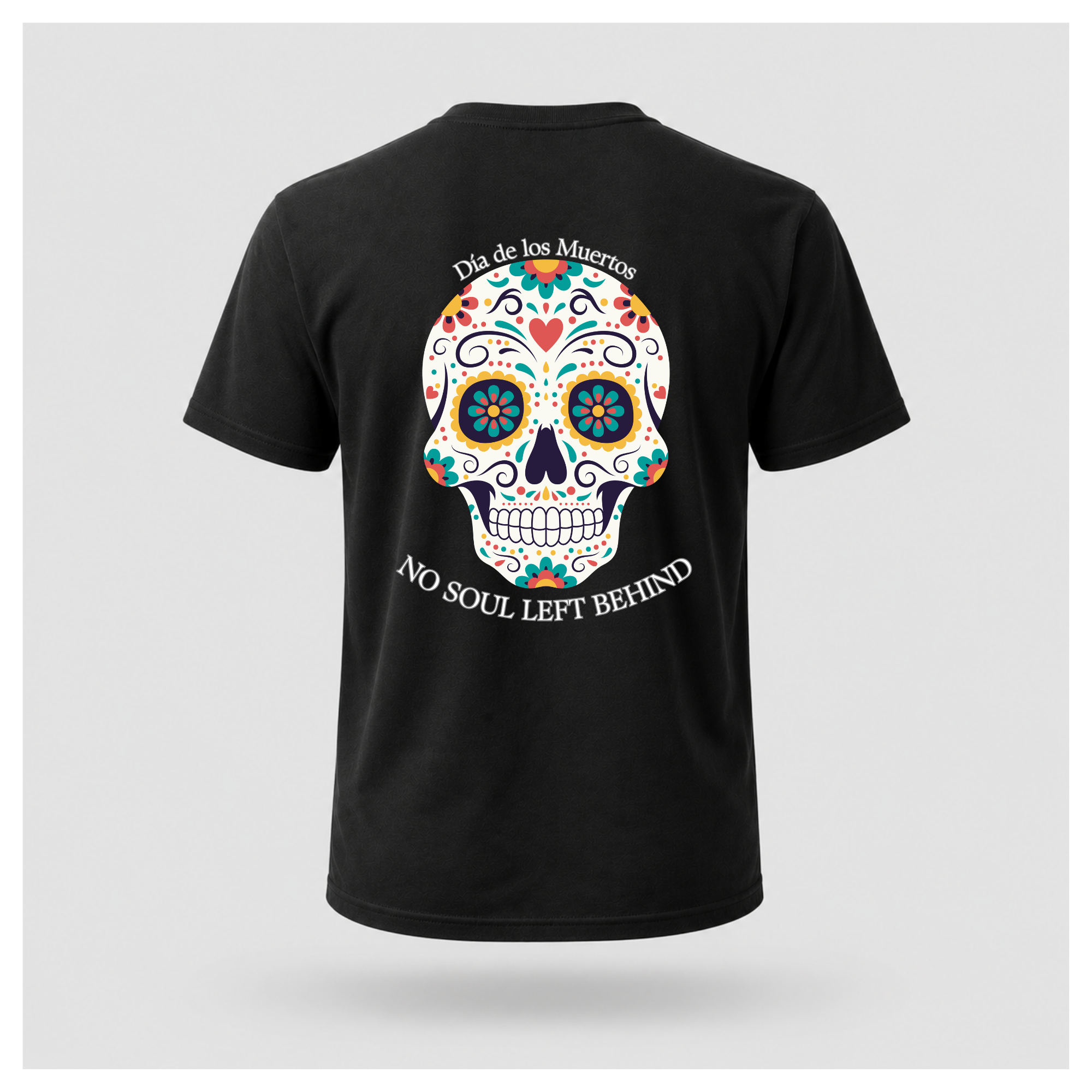 No Soul Left Behind Día de los Muertos Calavera Tee - Culture Cult
