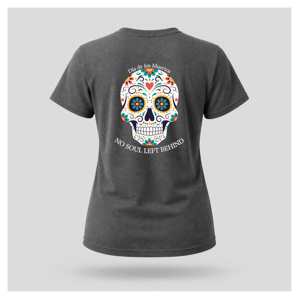 No Soul Left Behind Día de los Muertos Calavera Tee - Culture Cult