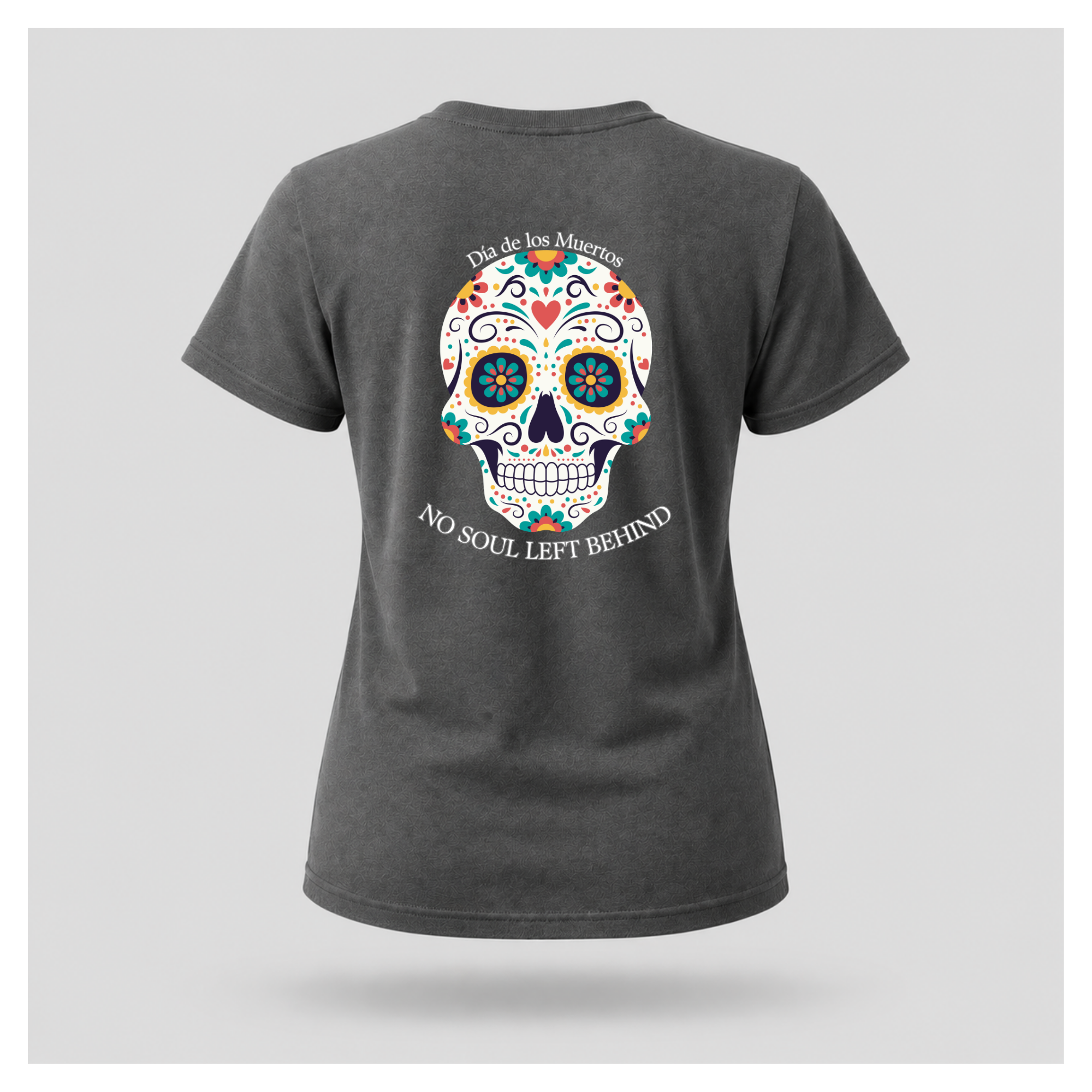 No Soul Left Behind Día de los Muertos Calavera Tee - Culture Cult