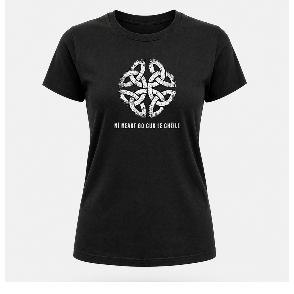 “Ní neart go cur le chéile’ There Is No Strength Without Unity Tee - Culture Cult