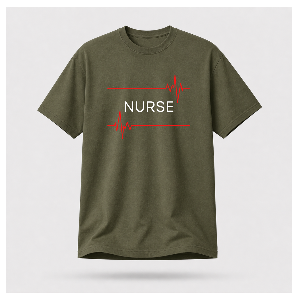 Nurse ECG Tee — Work Wear