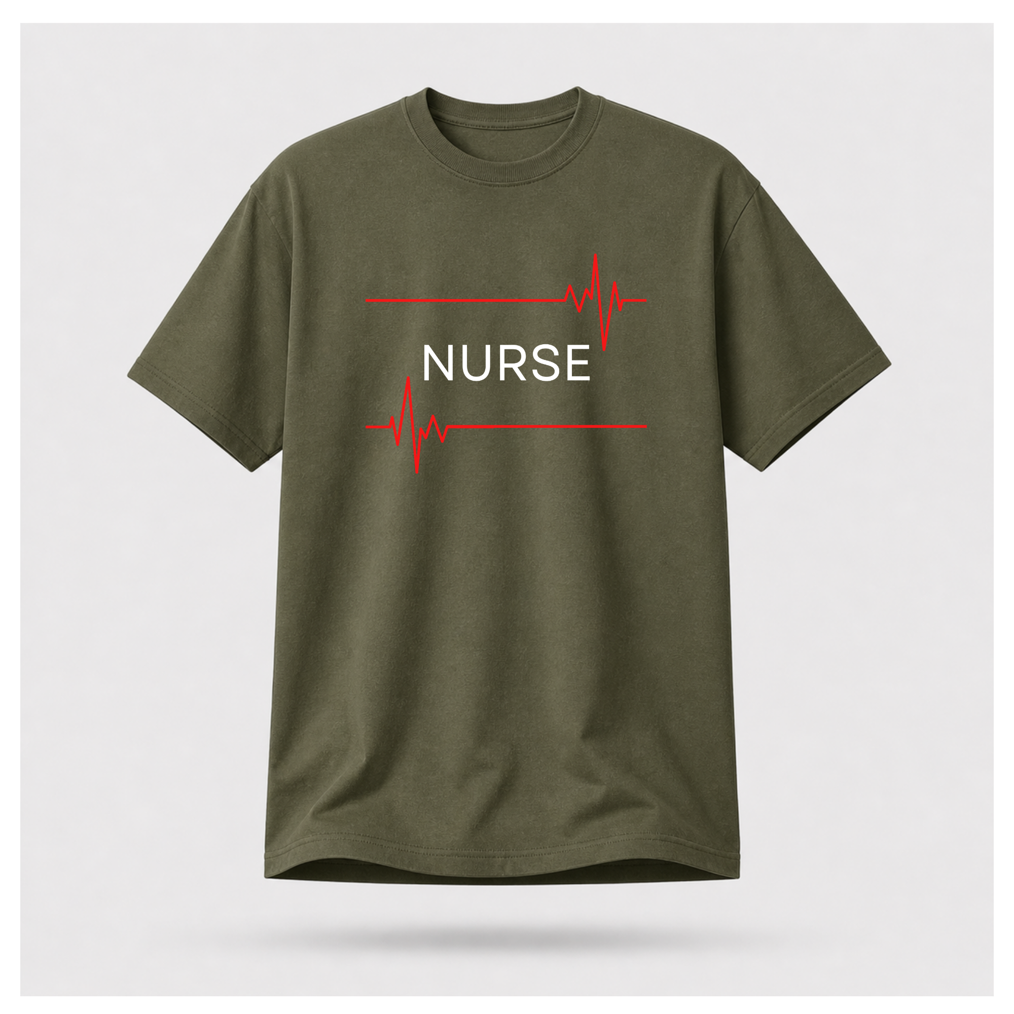 Nurse ECG Tee — Work Wear