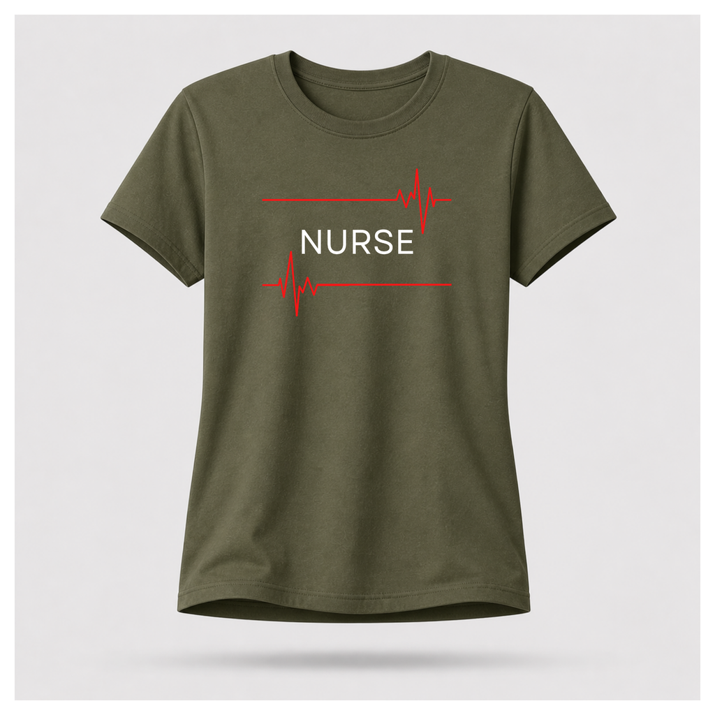 Nurse ECG Tee — Work Wear