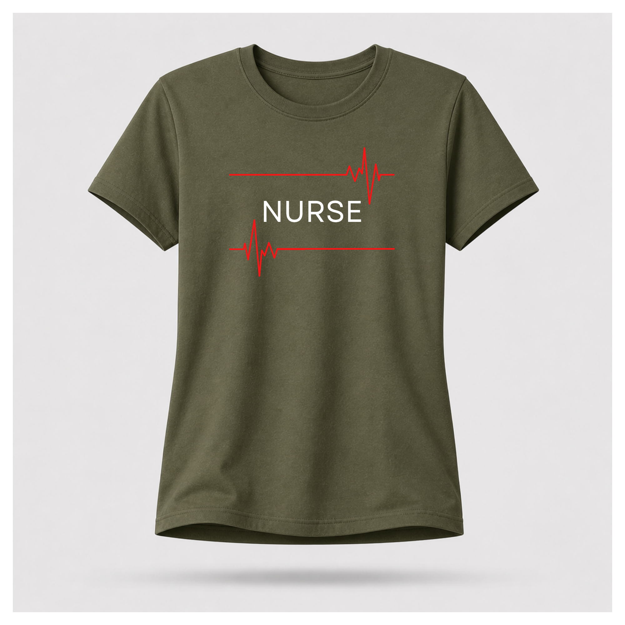 Nurse ECG Tee — Work Wear