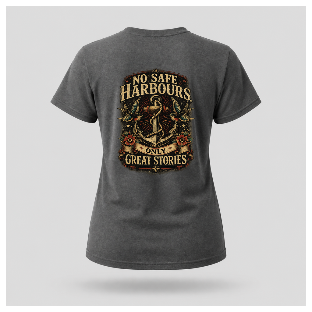 No Safe Harbours Tee - Very Vintage | Culture Cult