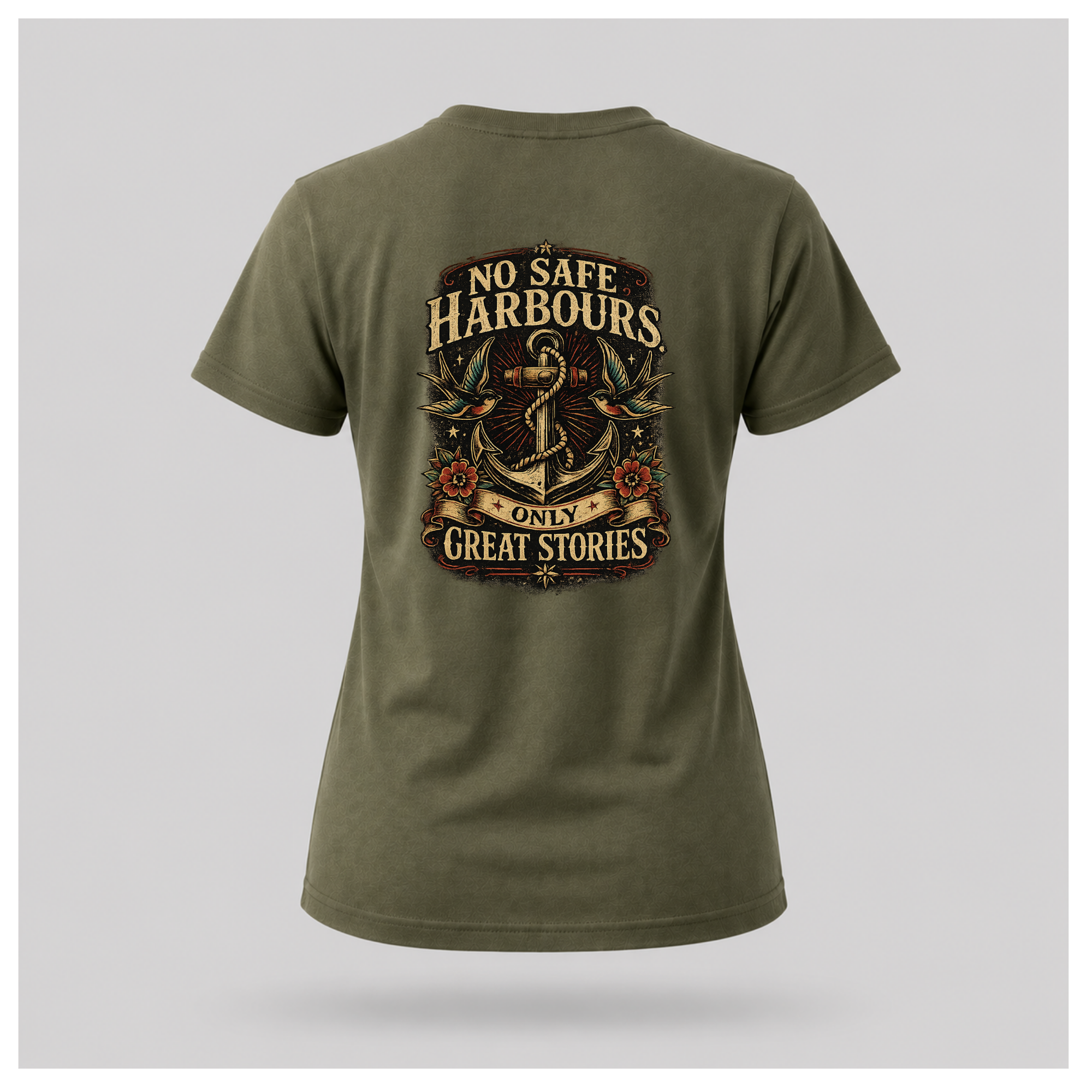 No Safe Harbours Tee - Very Vintage | Culture Cult