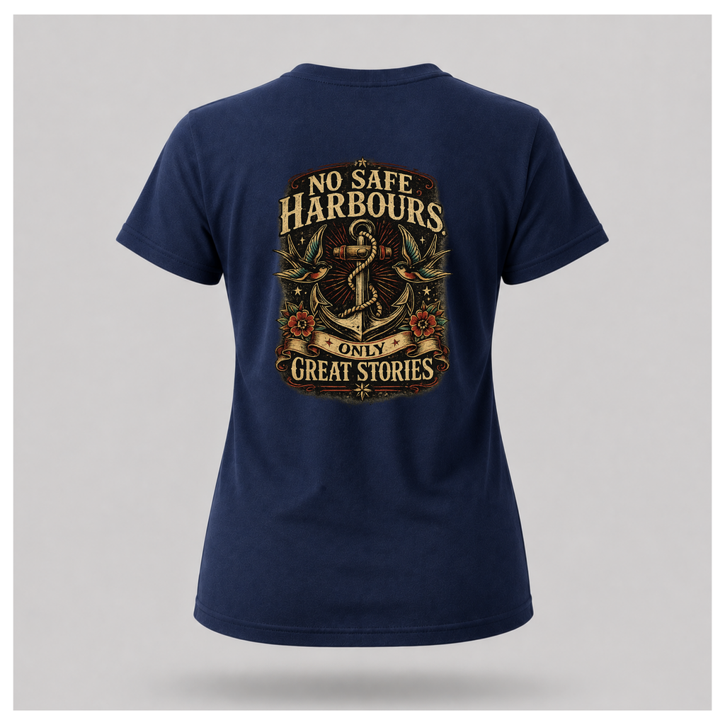 No Safe Harbours Tee - Very Vintage | Culture Cult