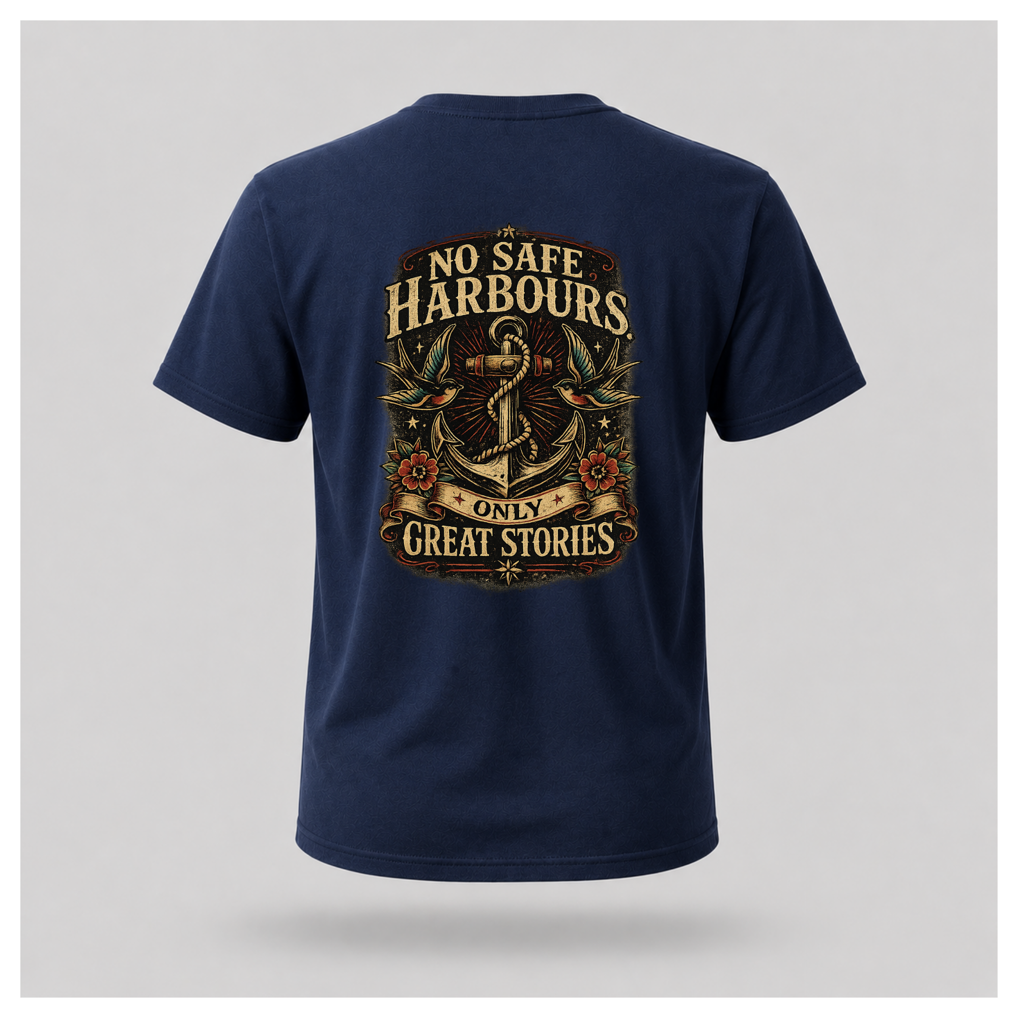 No Safe Harbours Tee - Very Vintage | Culture Cult