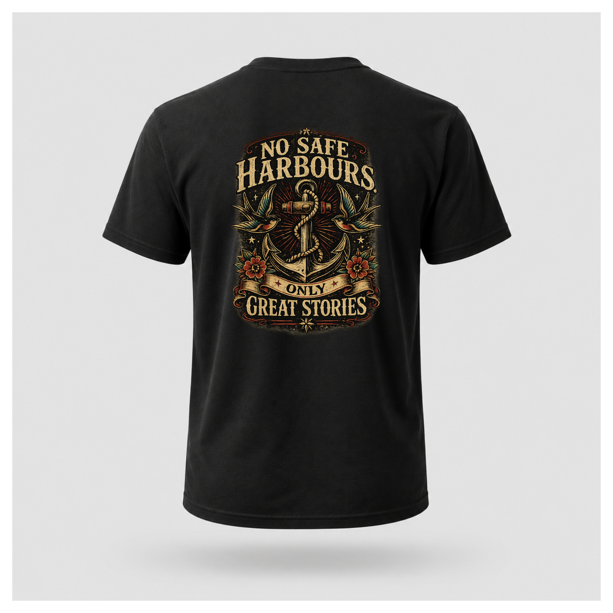 No Safe Harbours Tee - Very Vintage | Culture Cult