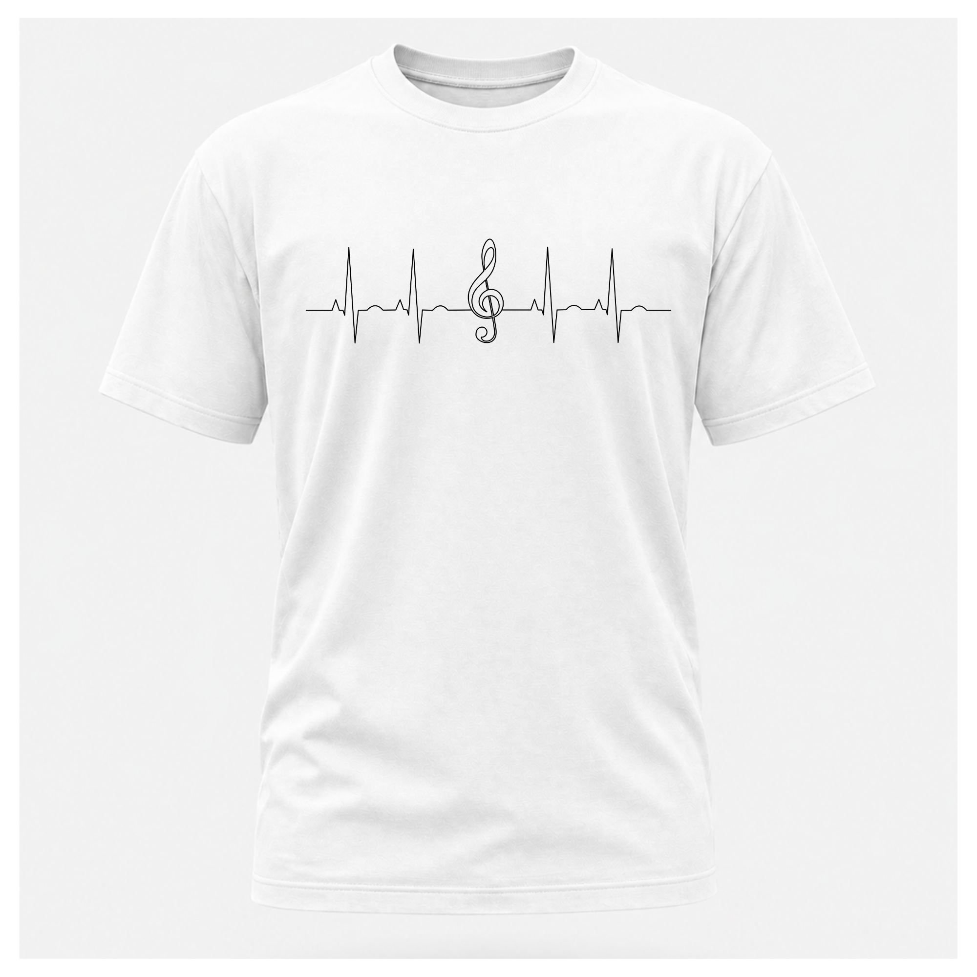 Music ECG Minimalist Tee - Out of Hours