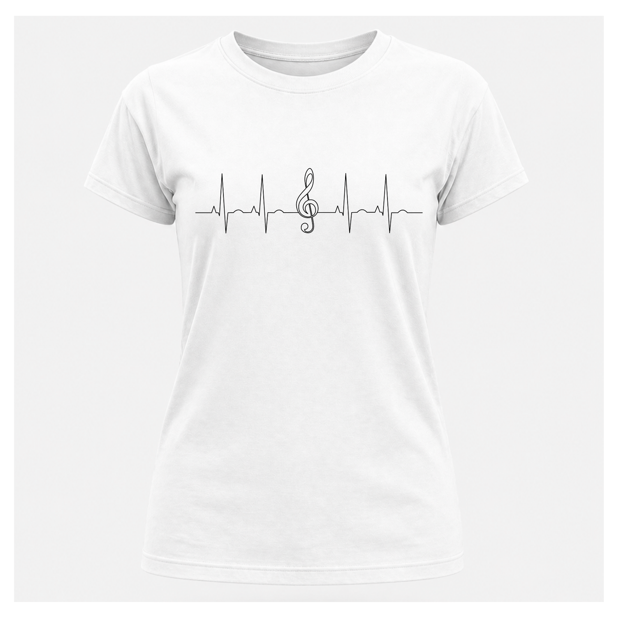 Music ECG Minimalist Tee - Out of Hours
