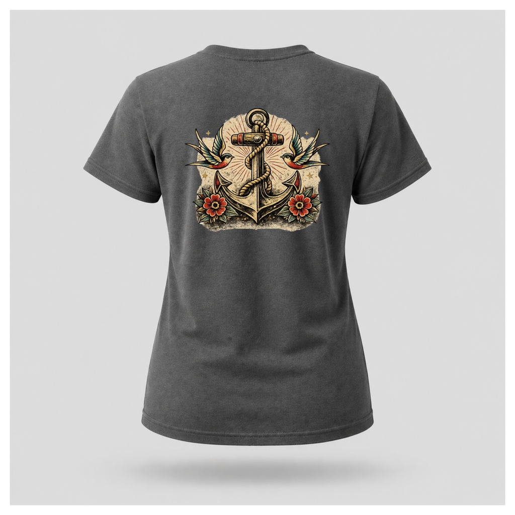 The Anchor & The Swallows Tee - Very Vintage | Culture Cult
