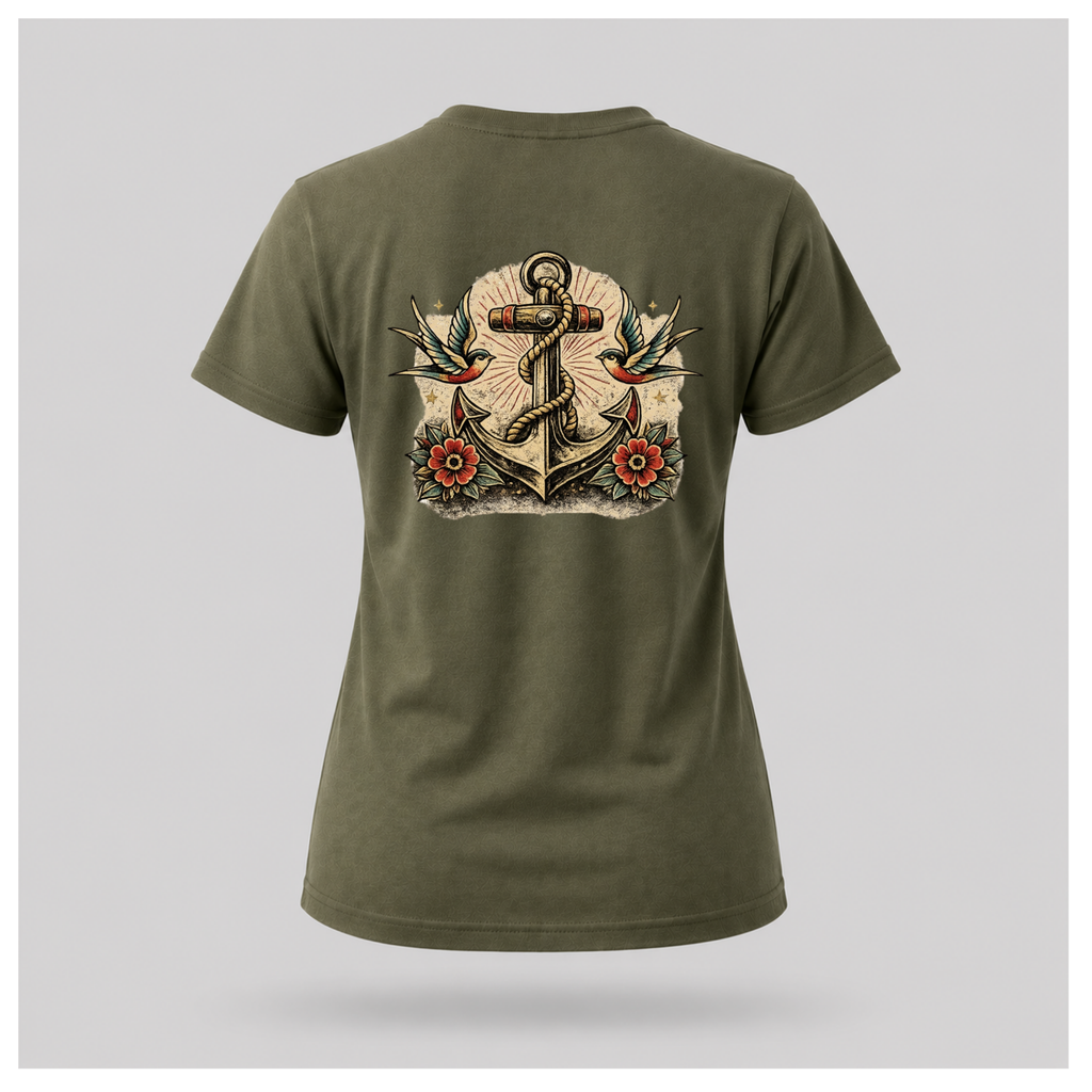The Anchor & The Swallows Tee - Very Vintage | Culture Cult