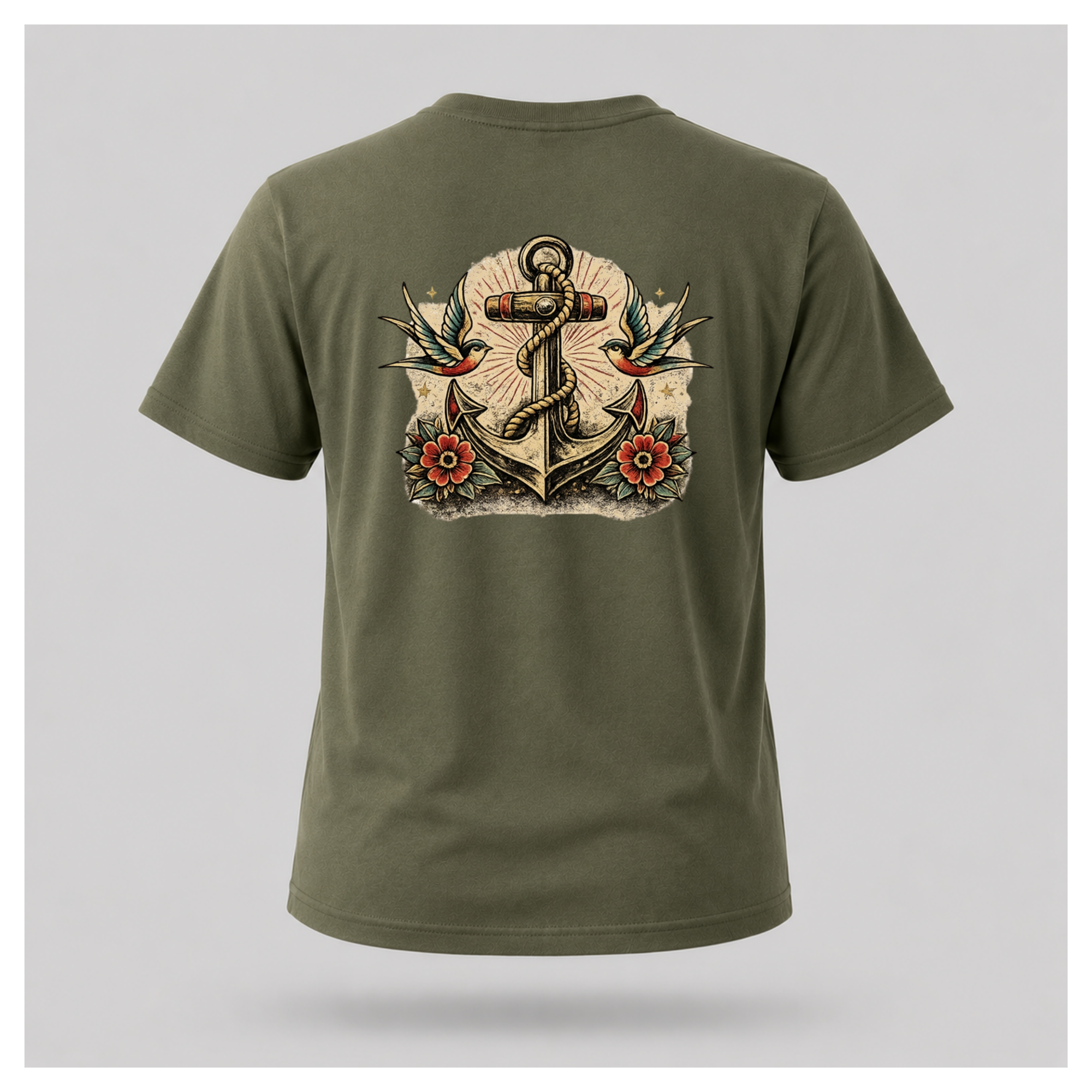 The Anchor & The Swallows Tee - Very Vintage | Culture Cult