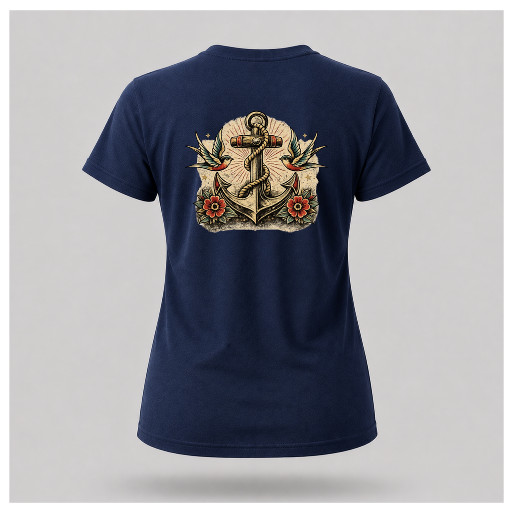 The Anchor & The Swallows Tee - Very Vintage | Culture Cult