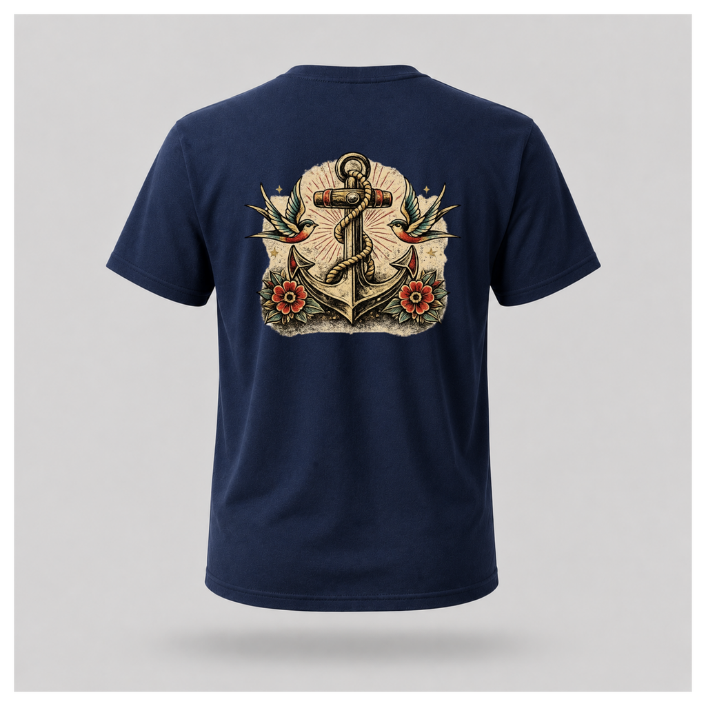 The Anchor & The Swallows Tee - Very Vintage | Culture Cult