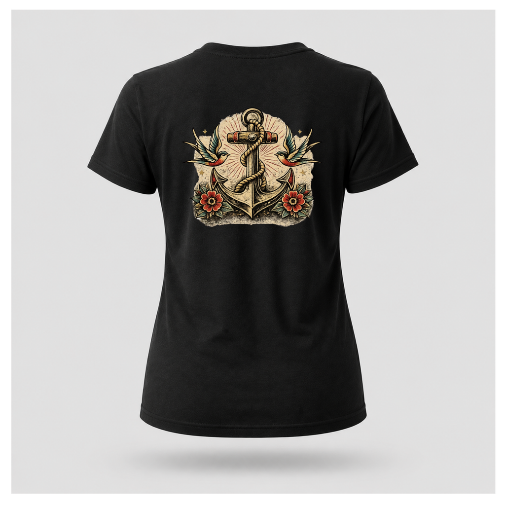 The Anchor & The Swallows Tee - Very Vintage | Culture Cult